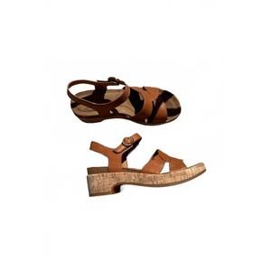 NEW SOFFT women's capri heel sandal in luggage